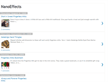 Tablet Screenshot of nanoeffects.blogspot.com