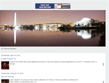 Tablet Screenshot of dcvenuereview.blogspot.com
