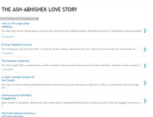 Tablet Screenshot of aishwaryaabhishek.blogspot.com