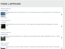 Tablet Screenshot of kaiak-finsklapphund.blogspot.com