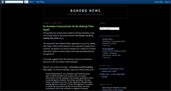 Desktop Screenshot of bonobo-news.blogspot.com