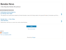 Tablet Screenshot of bonobo-news.blogspot.com