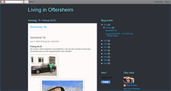 Desktop Screenshot of livinginoftersheim.blogspot.com