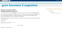 Desktop Screenshot of granhermano5argentina.blogspot.com