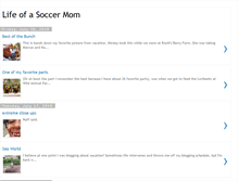 Tablet Screenshot of lifeofasoccermom.blogspot.com