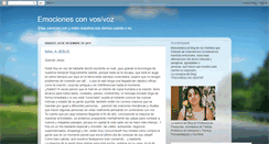 Desktop Screenshot of emocionesconvos-voz.blogspot.com