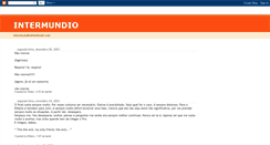 Desktop Screenshot of intermundio.blogspot.com