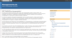 Desktop Screenshot of managerwoche.blogspot.com