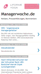 Mobile Screenshot of managerwoche.blogspot.com
