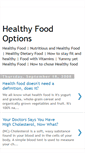 Mobile Screenshot of foodoptions.blogspot.com