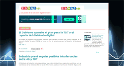 Desktop Screenshot of canal-tdt.blogspot.com