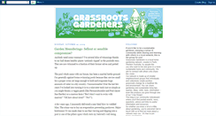Desktop Screenshot of grassrootsgardeners.blogspot.com