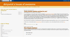 Desktop Screenshot of dirtywick.blogspot.com