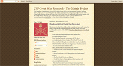 Desktop Screenshot of cefmatrix.blogspot.com