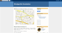 Desktop Screenshot of divulgacioneconomica.blogspot.com