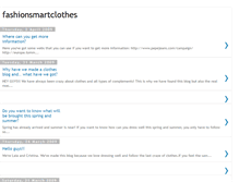 Tablet Screenshot of fashionsmartclothes.blogspot.com