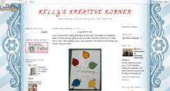 Desktop Screenshot of kellyskreativekorner.blogspot.com