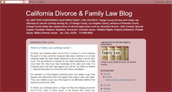 Desktop Screenshot of californiadivorcefamilylawlawyers.blogspot.com