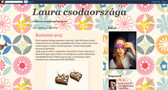 Desktop Screenshot of kecsolaura.blogspot.com