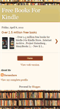 Mobile Screenshot of freebooks-kindle.blogspot.com