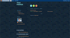 Desktop Screenshot of 4truefriends.blogspot.com