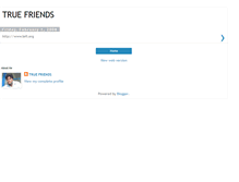 Tablet Screenshot of 4truefriends.blogspot.com