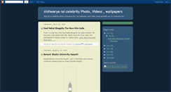 Desktop Screenshot of aishwaryarai101.blogspot.com