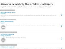 Tablet Screenshot of aishwaryarai101.blogspot.com