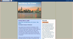 Desktop Screenshot of madmoneyjimcramer.blogspot.com
