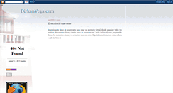 Desktop Screenshot of dirkanvega.blogspot.com