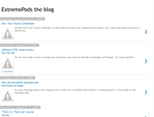 Tablet Screenshot of extremepods.blogspot.com