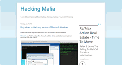 Desktop Screenshot of hackmafia.blogspot.com