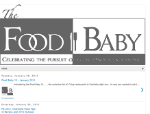 Tablet Screenshot of foodbabytoday.blogspot.com
