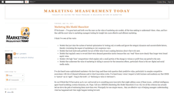 Desktop Screenshot of marketingmeasurementtoday.blogspot.com