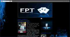 Desktop Screenshot of friends-poker-tour.blogspot.com