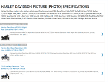 Tablet Screenshot of motorcycles-harleydavidson.blogspot.com