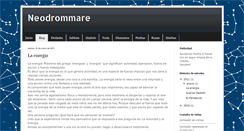 Desktop Screenshot of neodrommare.blogspot.com
