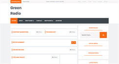 Desktop Screenshot of greenradiox.blogspot.com