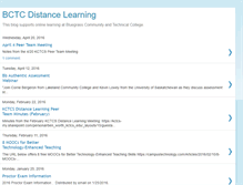 Tablet Screenshot of bctcdistancelearning.blogspot.com