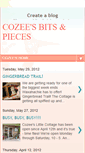 Mobile Screenshot of cozeesbitsandpieces.blogspot.com