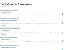 Tablet Screenshot of imtoosexyforamastectomy.blogspot.com