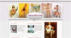 Desktop Screenshot of monroewithatwist.blogspot.com