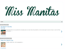 Tablet Screenshot of miss-manitas.blogspot.com