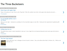 Tablet Screenshot of bucketeers.blogspot.com