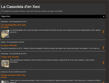 Tablet Screenshot of cassoleta.blogspot.com