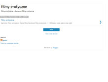 Tablet Screenshot of filmyerotyczne.blogspot.com