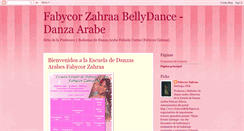 Desktop Screenshot of fabycorbellydance.blogspot.com