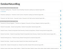 Tablet Screenshot of outdoornatureblog.blogspot.com