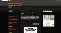 Desktop Screenshot of doomsdayblogger.blogspot.com