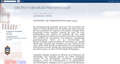 Desktop Screenshot of grupo1variablespsicosociales.blogspot.com